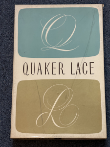 Quaker Lace box used circa 1960-1970, $100